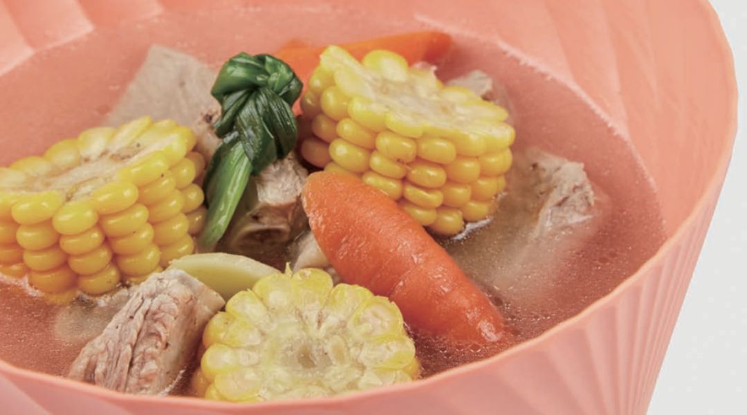 Carrot corn pork bone ABC soup